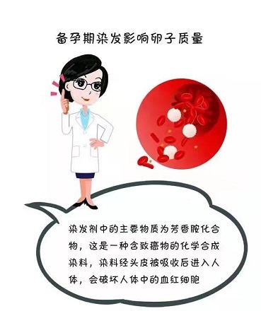 备孕能染发吗？对胎儿有影响吗？图片